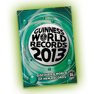 Guinness Book of Records Image source: Guinness World Records